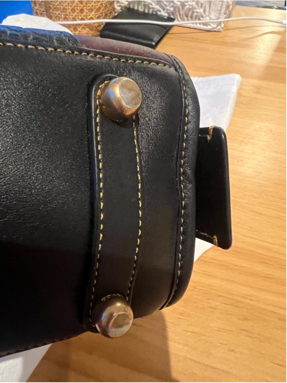Coach 1941 Patchwork Rogue 30 Bag 20315 Multi Orange Olive Leather Suede Satchel - Picture 15 of 16
